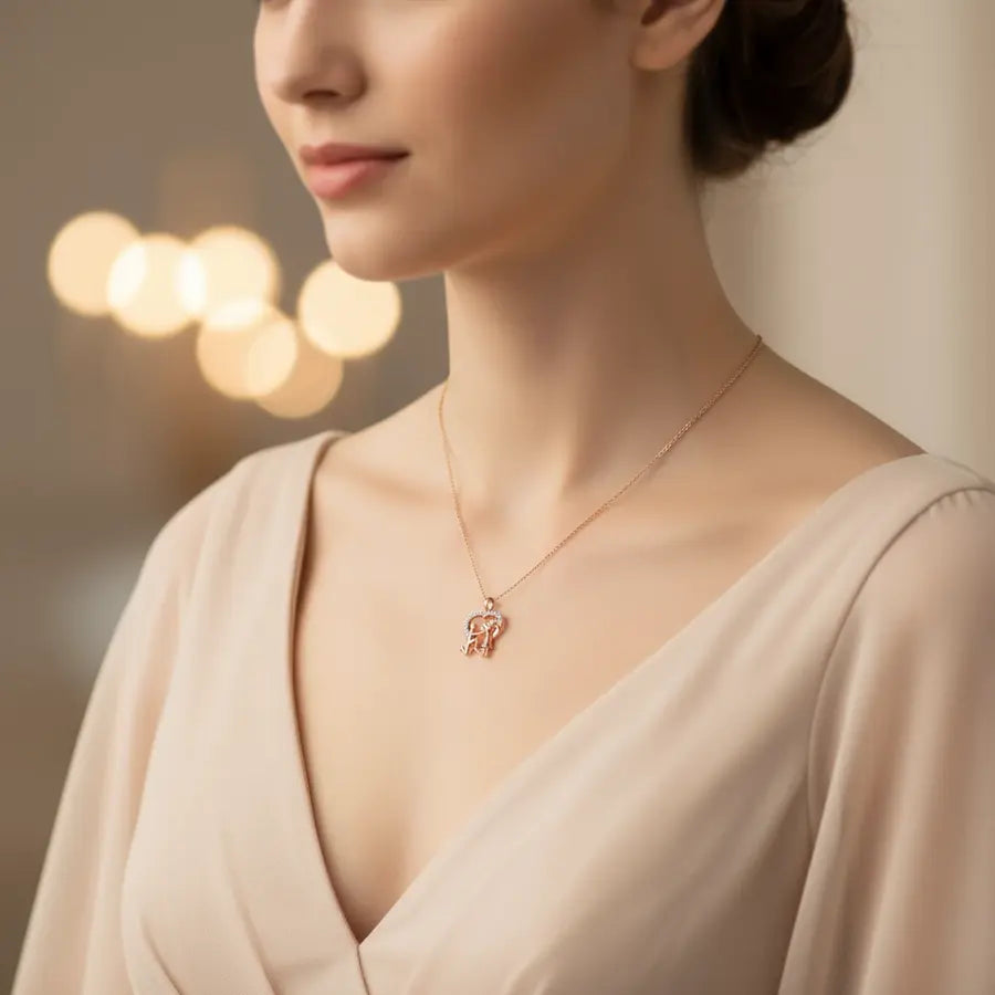 Forever Proposal Gold Pendant