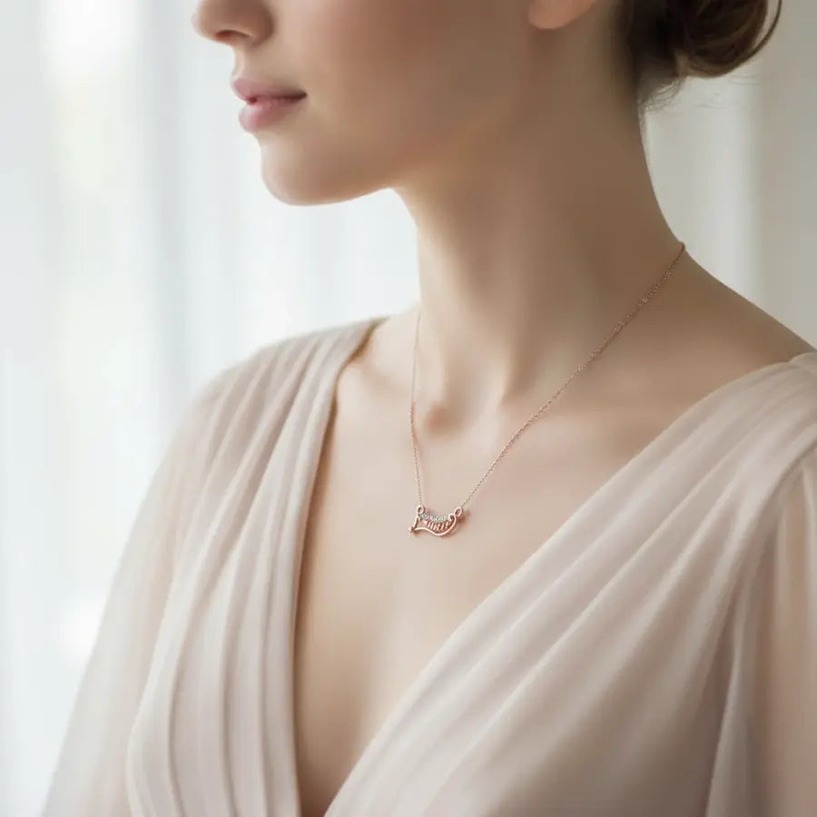 Sweet Notes Gold Pendant