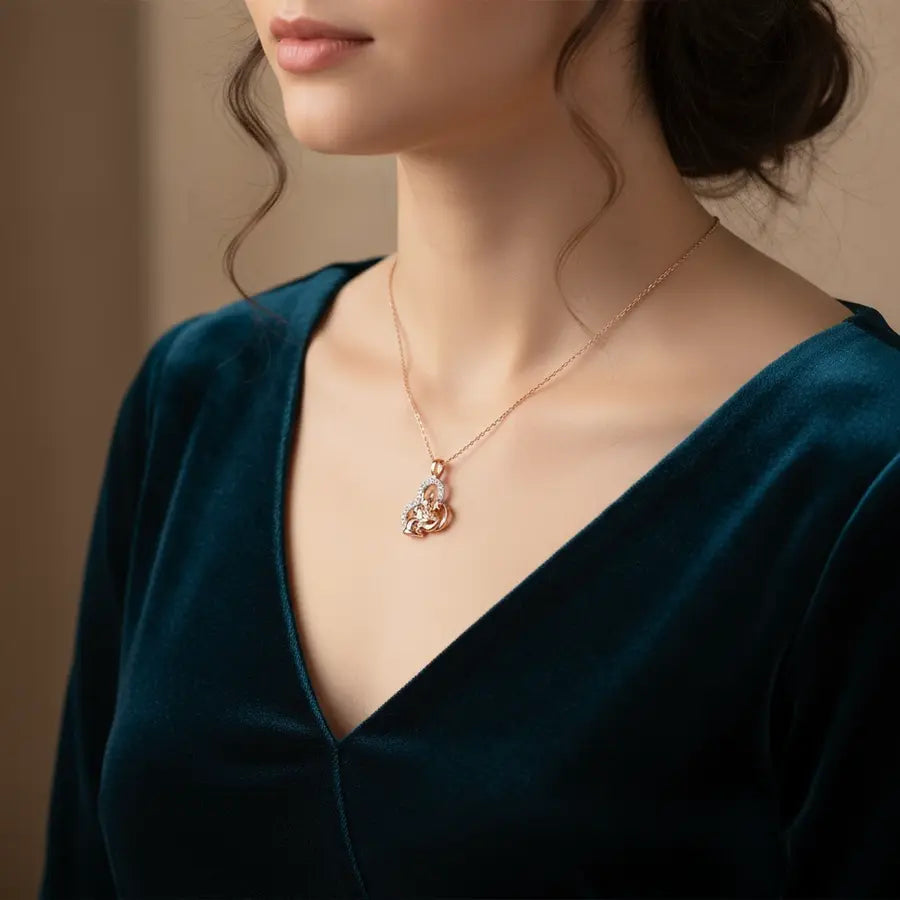 True Heart Gold Pendant