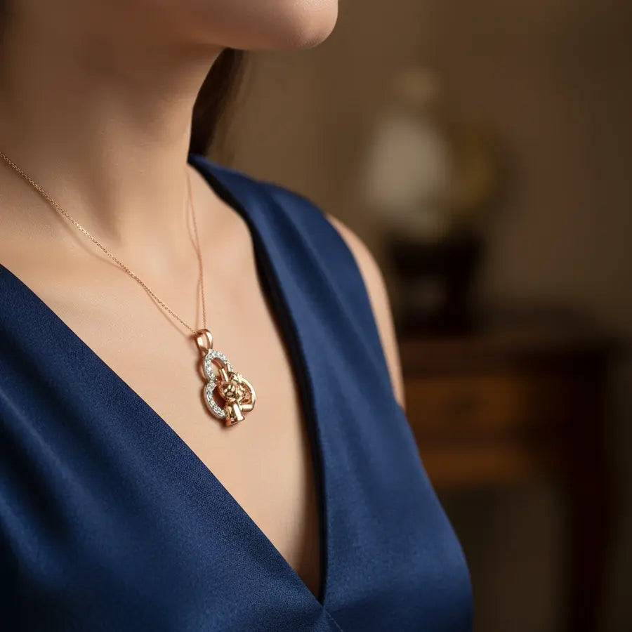 True Heart Gold Pendant