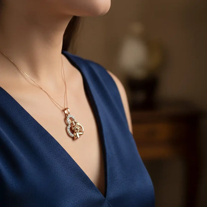 True Heart Gold Pendant