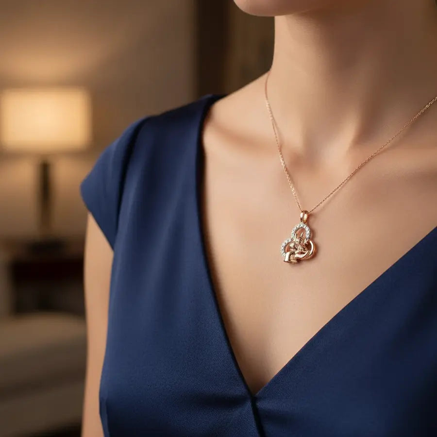 True Heart Gold Pendant
