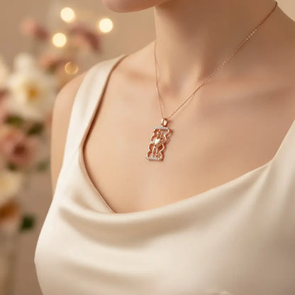 Caring Heart Gold Pendant