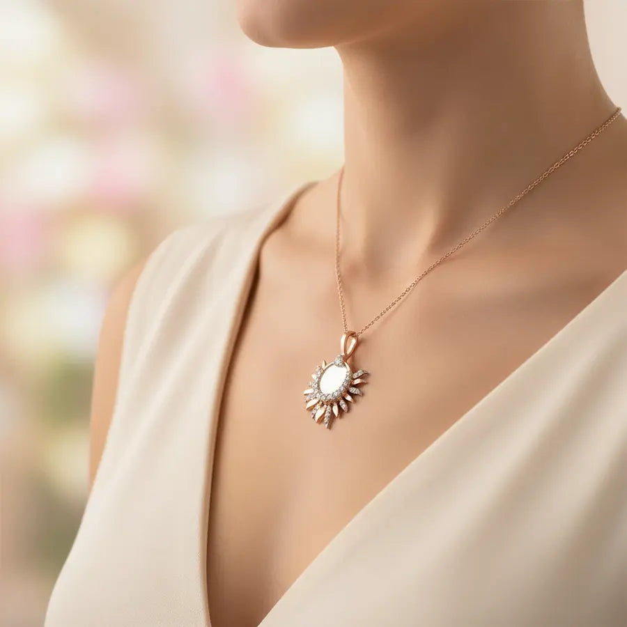 New Sunrise Gold Pendant