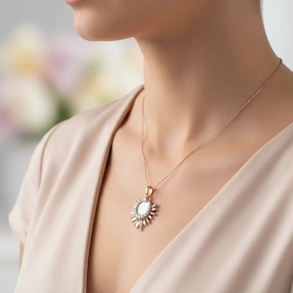 New Sunrise Gold Pendant