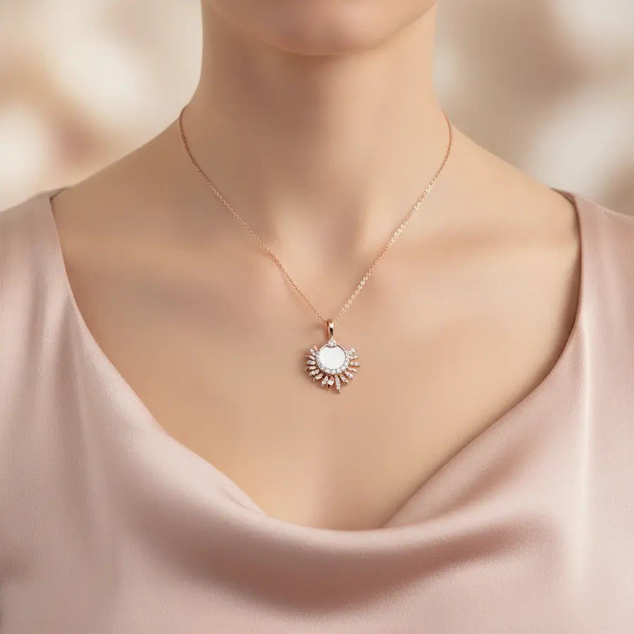 New Sunrise Gold Pendant