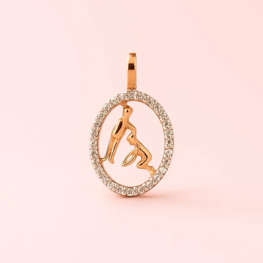 Blessing Gold Pendant