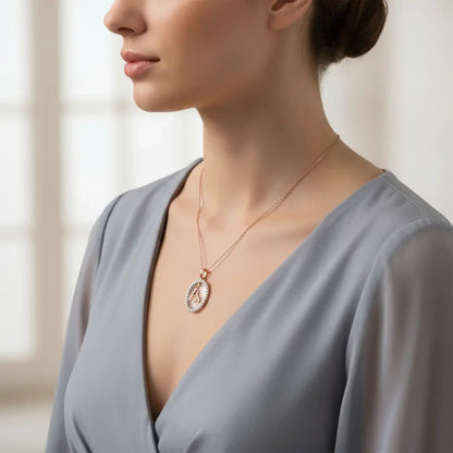 Blessing Gold Pendant