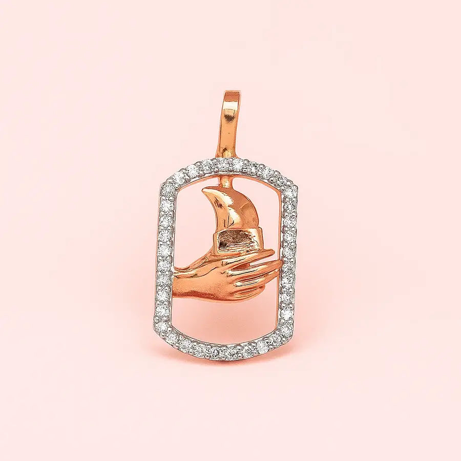 Light Bearer Gold Pendant