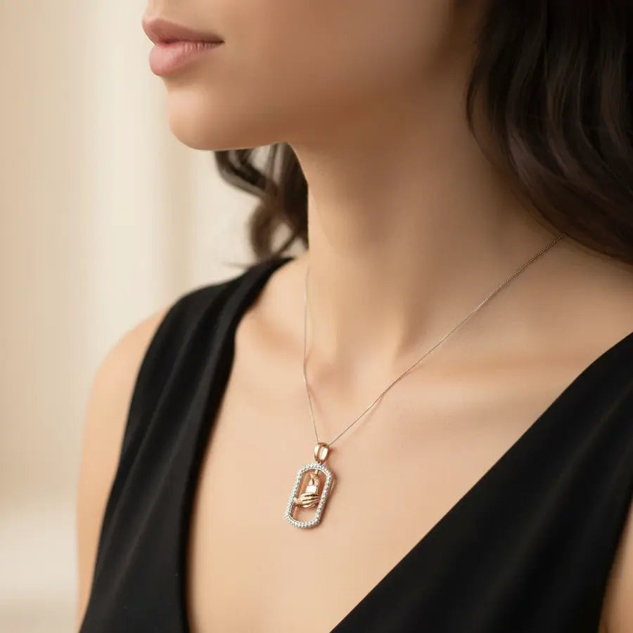 Light Bearer Gold Pendant