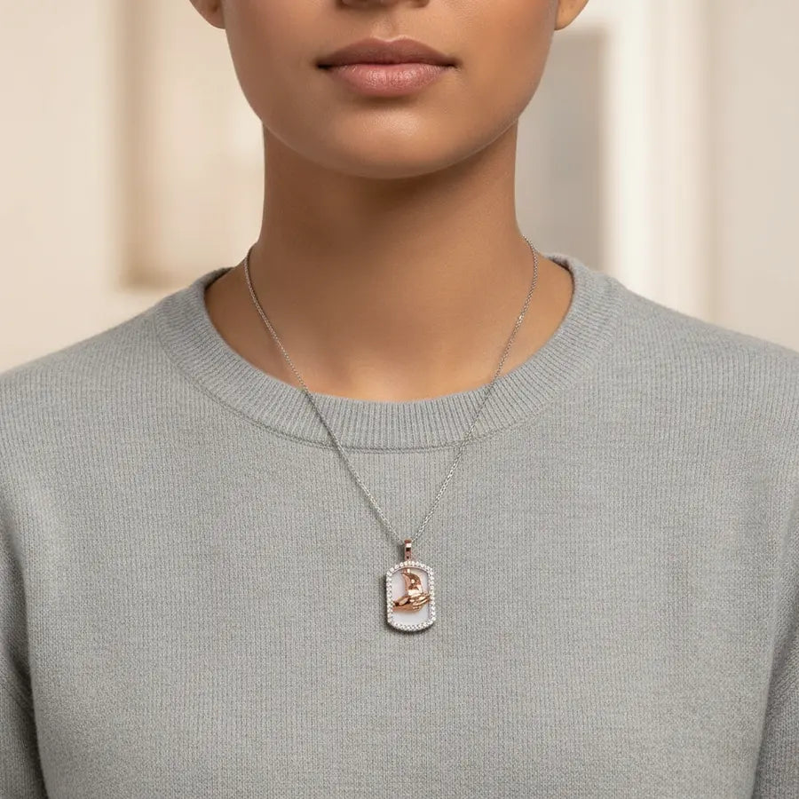 Light Bearer Gold Pendant