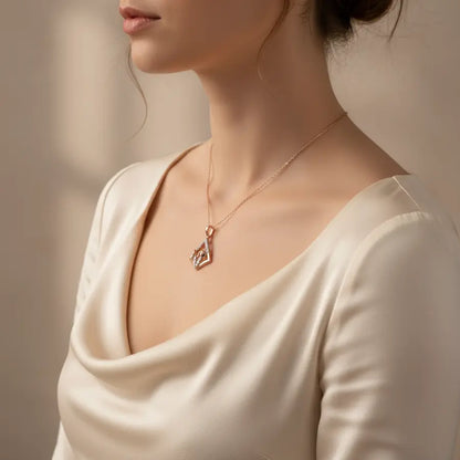 Music Symbol Gold Pendant