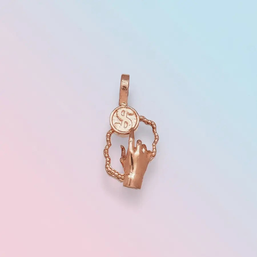 Point of Prosperity Gold Pendant