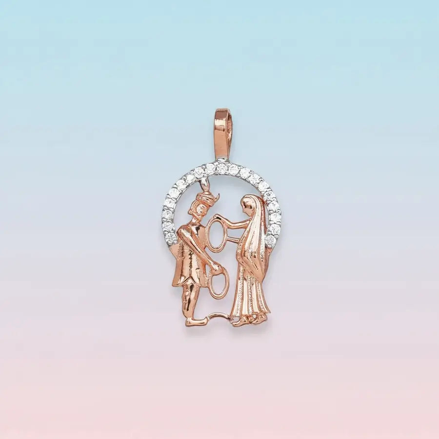Wedding Garland Gold Pendant