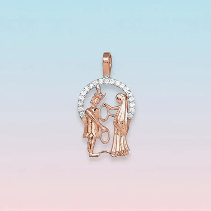 Wedding Garland Gold Pendant