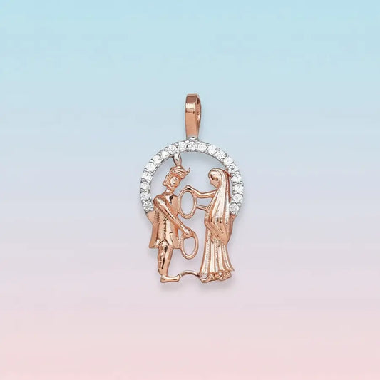 Wedding Garland Gold Pendant