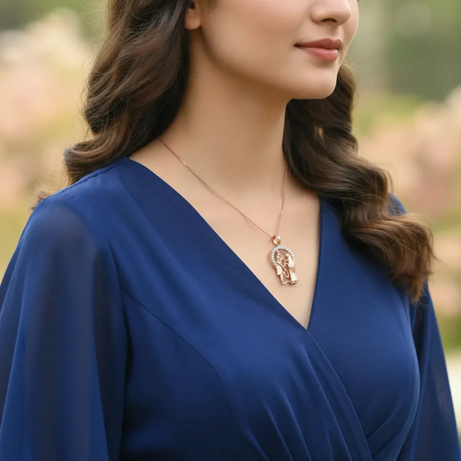 Wedding Garland Gold Pendant
