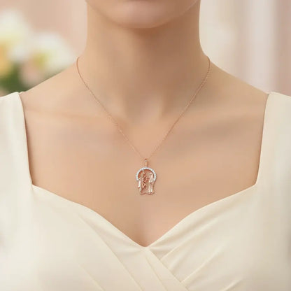 Wedding Garland Gold Pendant