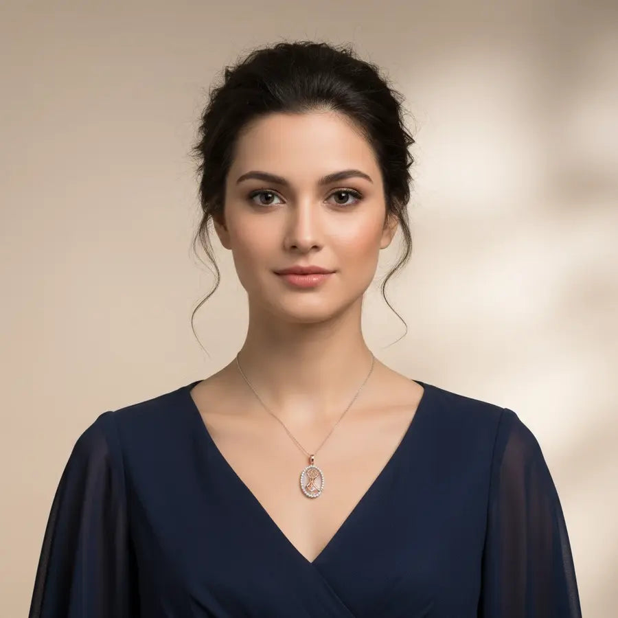 Dance Grace Gold Pendant