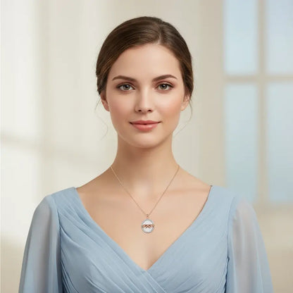 Unity Hands Embrace 14 Karat Gold Pendant