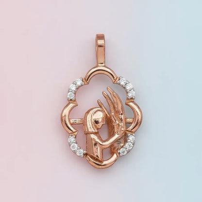 Blessing Hand Gold Pendant
