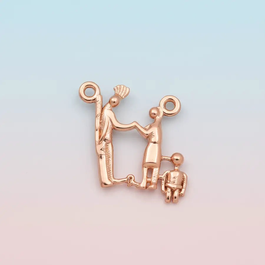 Family Love Gold Pendant