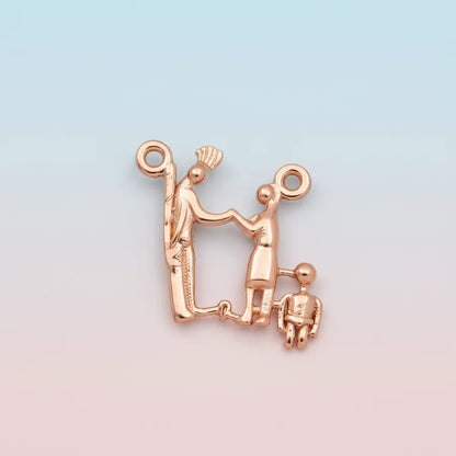 Family Love Gold Pendant