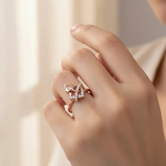 Bold Trumpet Call Gold Ring