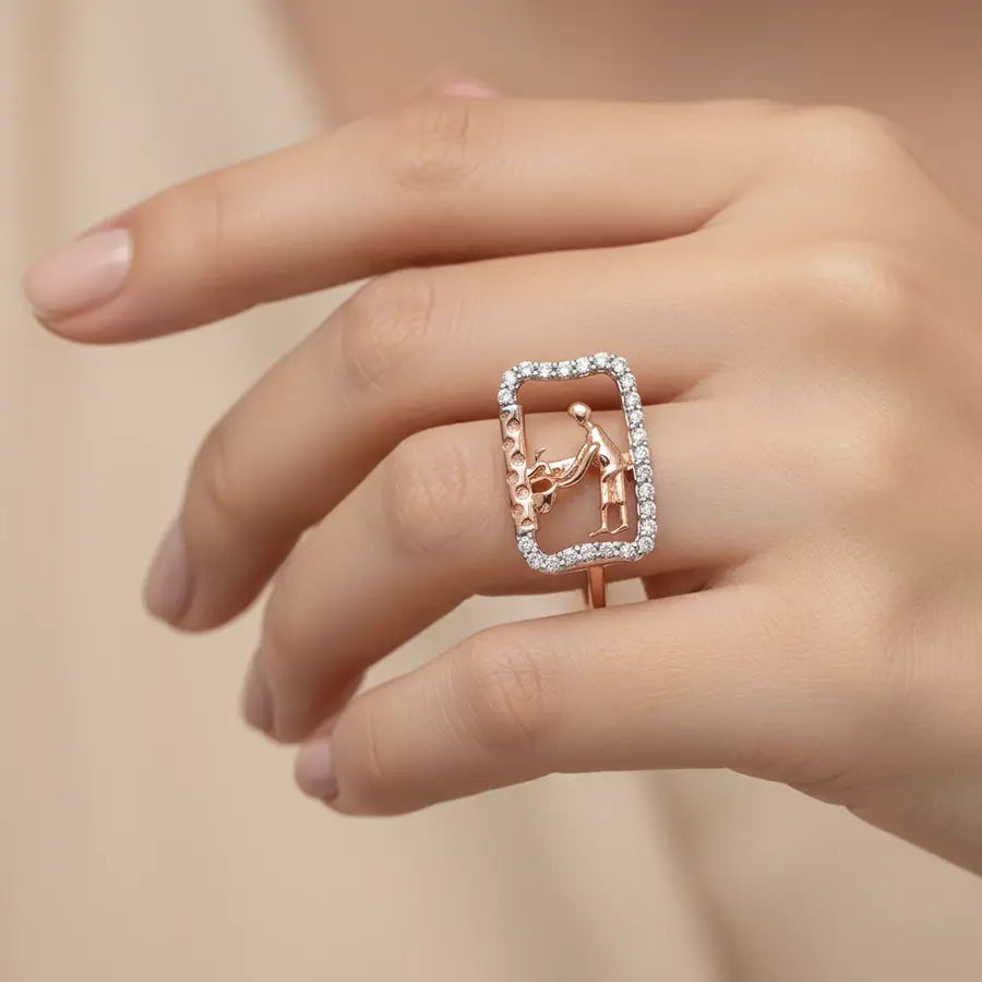 Hand wash Gold Ring