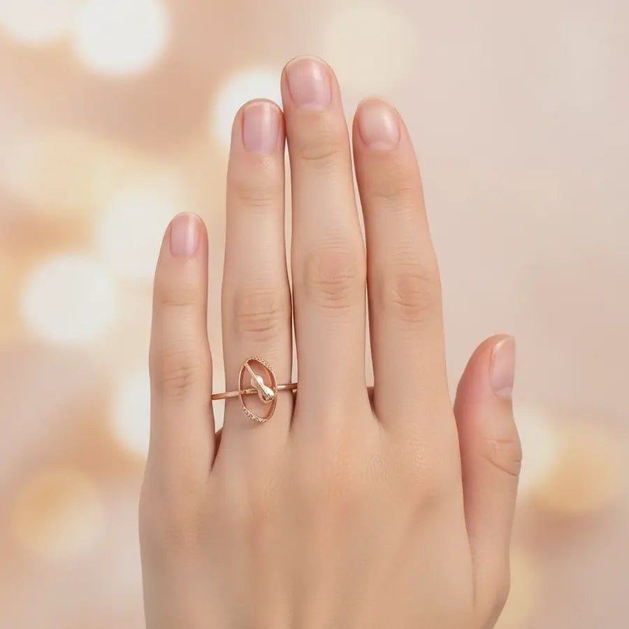 Guitar Gold Ring