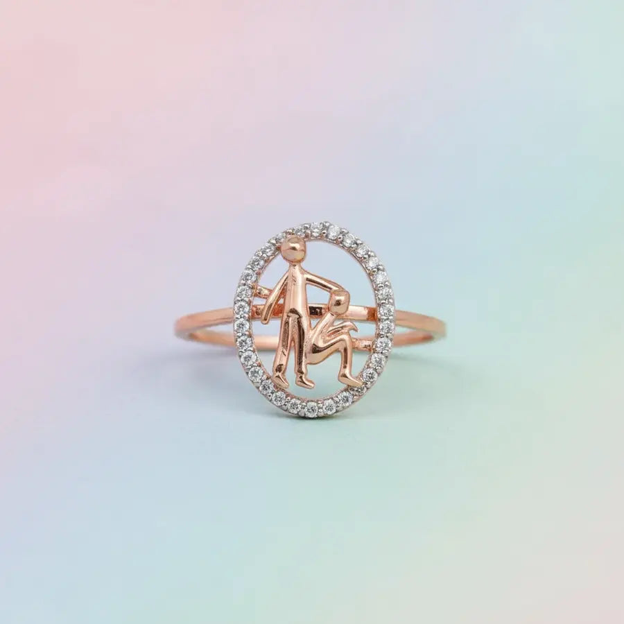 Caring Dad Gold Ring