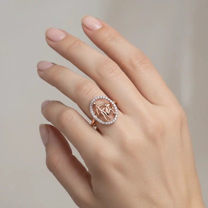 Caring Dad Gold Ring