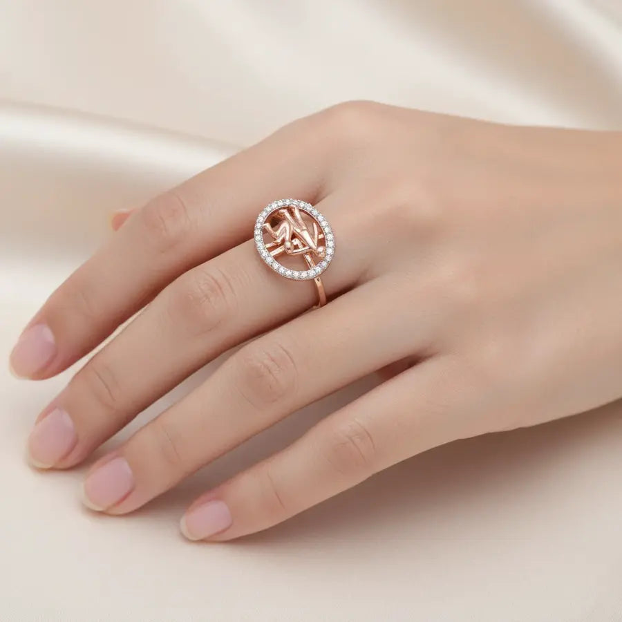 Caring Dad Gold Ring