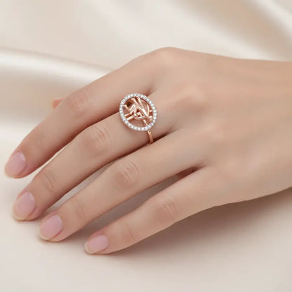 Caring Dad Gold Ring