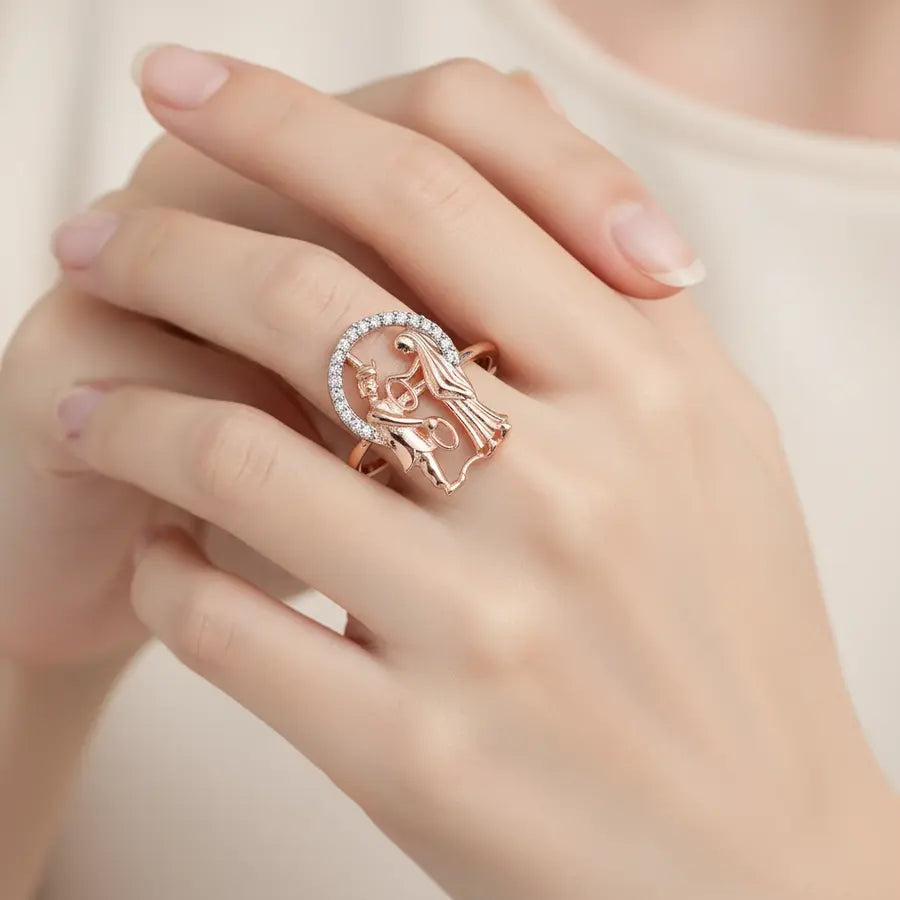 Wedding Vows Gold Ring