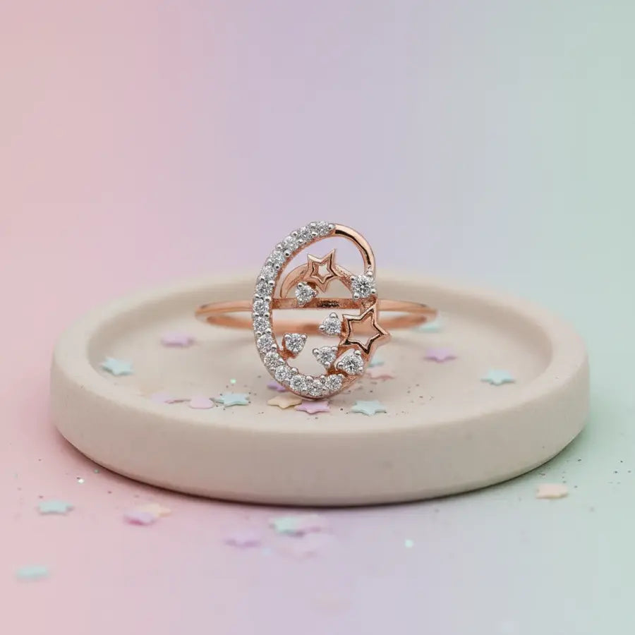 Star Shine Gold Ring