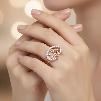 Star Shine Gold Ring