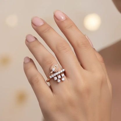 Heritage Feather Gold Ring