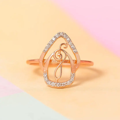 Music Love Gold Ring