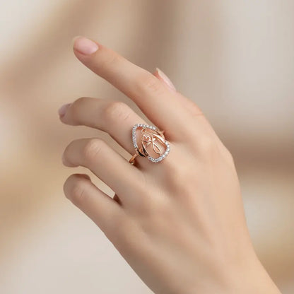 Music Love Gold Ring