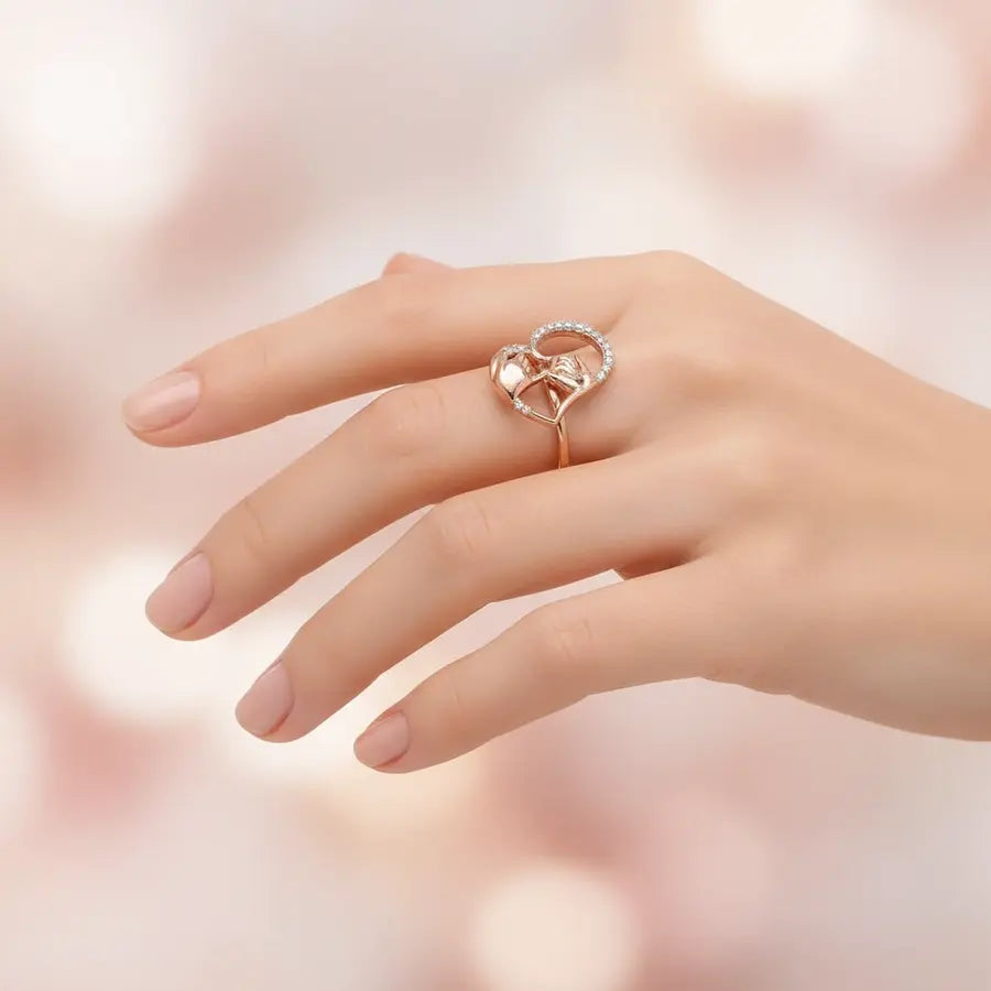 Pinky Promise Gold Ring