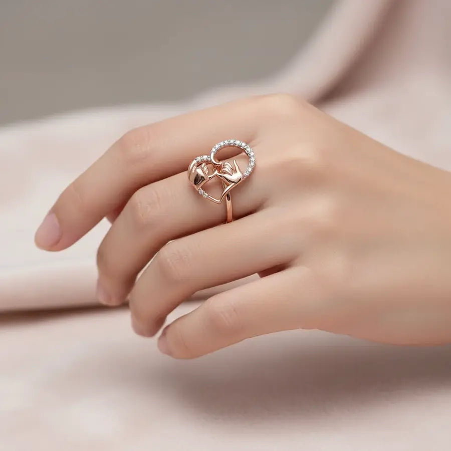 Pinky Promise Gold Ring