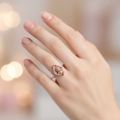 Couple Groove Gold Ring