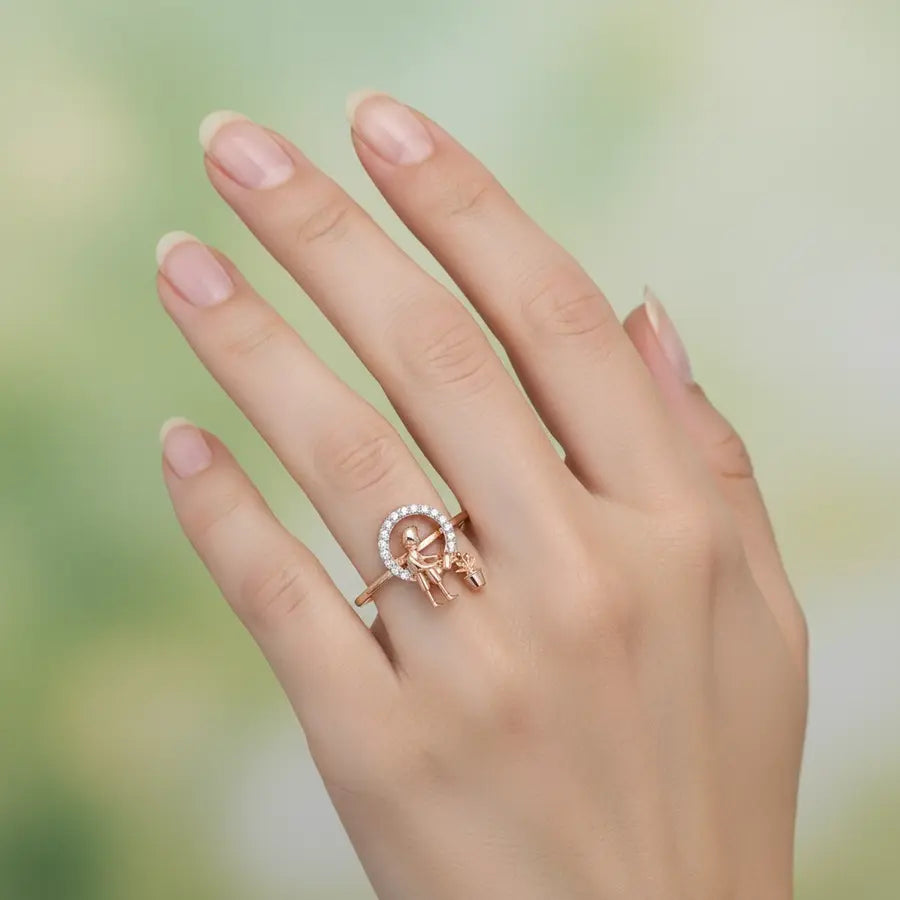 Nature Lover Gold Ring