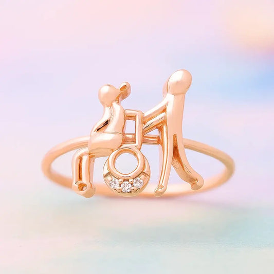 Caring Grandson Gold Ring