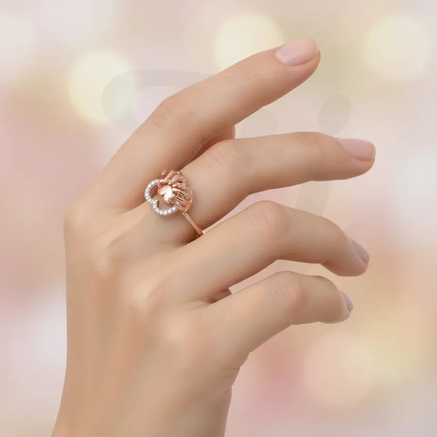 Giving Heart Gold Ring