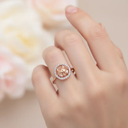 Surprise Cat Gold Ring
