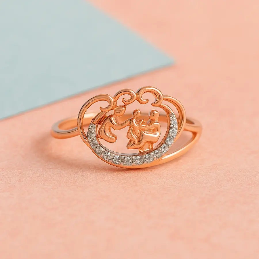 Family Bond Gold Ring