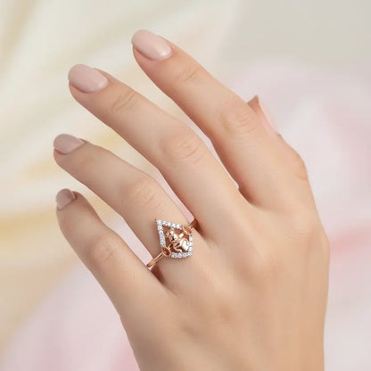 Book Bear Gold Ring
