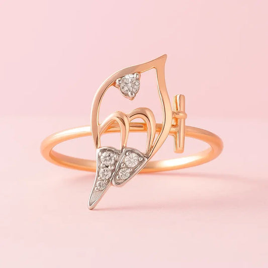 Bird Outline Gold Ring